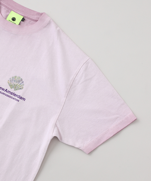 JOURNAL STANDARD relume(ジャーナルスタンダード レリューム)の「NEW AMSTERDAM SURF ASSOCIATION TALL GRASS TEE 2501092001/003(Tシャツ/カットソー・メンズ・ホワイト/ピンク・MEDIUM/LARGE)」の4枚目の写真