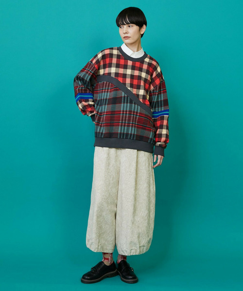 FRAPBOIS（フラボア）の「チェットレーナー（スウェット・レディース・ブルー系その他/レッド系その他・1/2）」の8枚目の写真