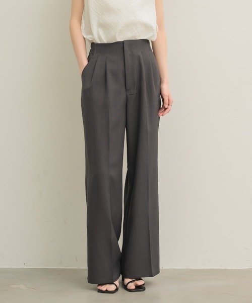 パンツ nananabo セール】大人気のパンツがバージョンアップして登場！2タックパンツ