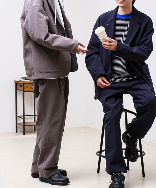 GLOSTER（グロスター）の「【セットアップ対応】トリコットオールマイティパンツ（その他パンツ・メンズ・ネイビー/モカ/ブラック・S/M/L）」の5枚目の写真