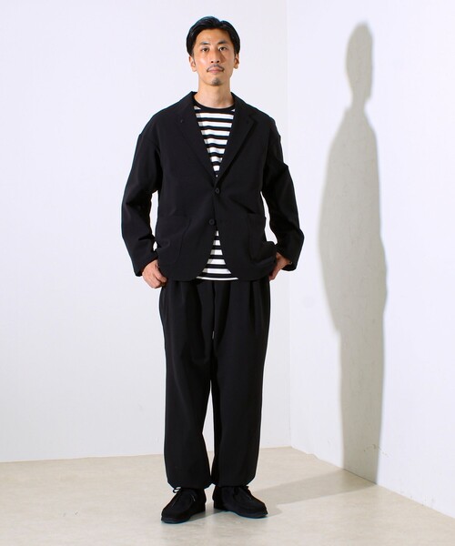 GLOSTER（グロスター）の「【セットアップ対応】トリコットオールマイティパンツ（その他パンツ・メンズ・ネイビー/モカ/ブラック・S/M/L）」の11枚目の写真