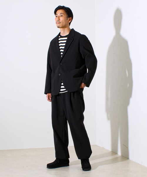 GLOSTER（グロスター）の「【セットアップ対応】トリコットオールマイティパンツ（その他パンツ・メンズ・ネイビー/モカ/ブラック・S/M/L）」の14枚目の写真