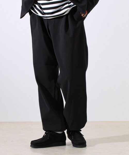 GLOSTER（グロスター）の「【セットアップ対応】トリコットオールマイティパンツ（その他パンツ・メンズ・ネイビー/モカ/ブラック・S/M/L）」の15枚目の写真