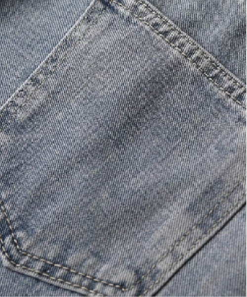 LA POMME petit（ラポミ・プチ）の「Heart Embroidery Denim Pants（デニムパンツ・レディース・ブルー・SMALL/MEDIUM/LARGE/X-LARGE）」の4枚目の写真