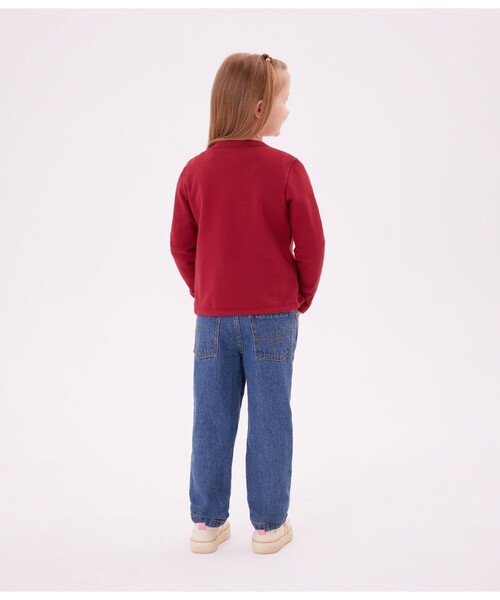 PETIT BATEAU(プチバトー)の「カーディガン(カーディガン/ボレロ・キッズ・レッド/ネイビー・3YEAR/4YEAR/5YEAR)」の7枚目の写真