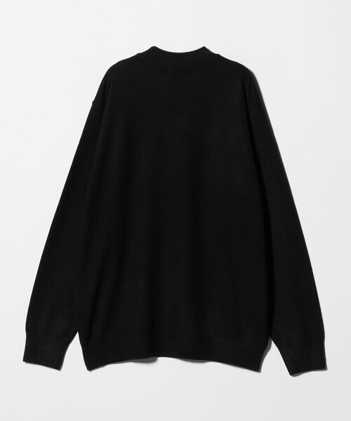 green label relaxing（グリーンレーベルリラクシング）の「【WEB限定】JUST fit ジャケイン モックネック ニット（ニット/セーター・メンズ・ブラック/ダークグレー/ダークブラウン・M/L/S/XL）」の16枚目の写真