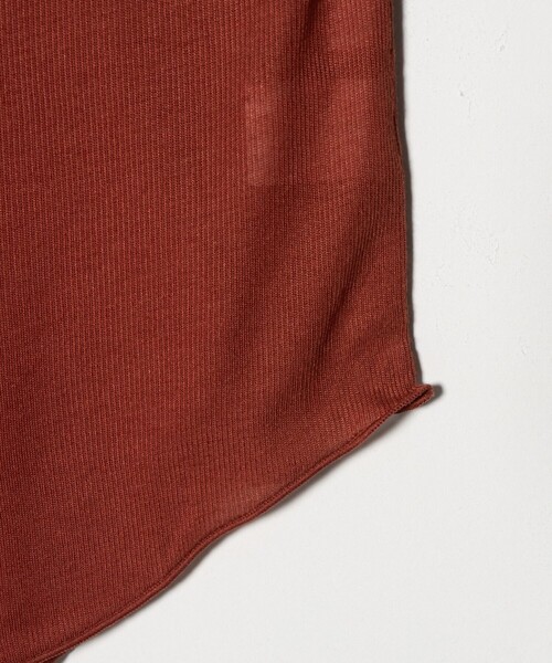 CITEN(シテン)の「<CITEN>エッセンシャルシアトップ(Tシャツ/カットソー・レディース・ホワイト/ブラック/ダークブラウン/レッド・FREE)」の20枚目の写真