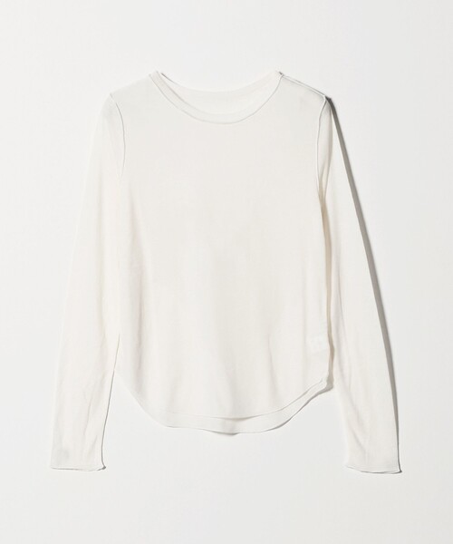 CITEN(シテン)の「<CITEN>エッセンシャルシアトップ(Tシャツ/カットソー・レディース・ホワイト/ブラック/ダークブラウン/レッド・FREE)」の22枚目の写真