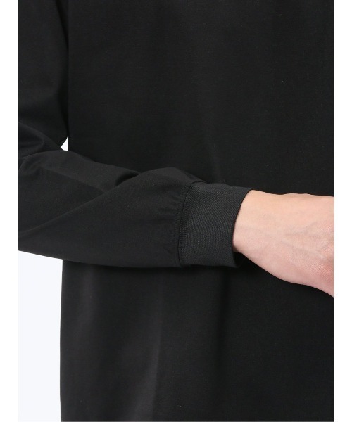 m.f.editorial（エムエフエディトリアル）の「【ストレッチ 高通気 撥水】KAITEKI+ マジ軽ウォーム クルーネック長袖Tシャツ（Tシャツ/カットソー・メンズ・グレー系その他2/ネイビー/ホワイト/ブラック・LARGE/MEDIUM）」の19枚目の写真