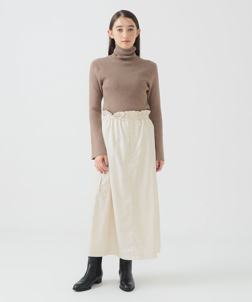 B:MING by BEAMS（ビーミングバイビームス）の「ミリタリー カーゴ スカート（スカート・レディース・カーキ/チャコールグレー/ナチュラル・SMALL/MEDIUM）」の14枚目の写真