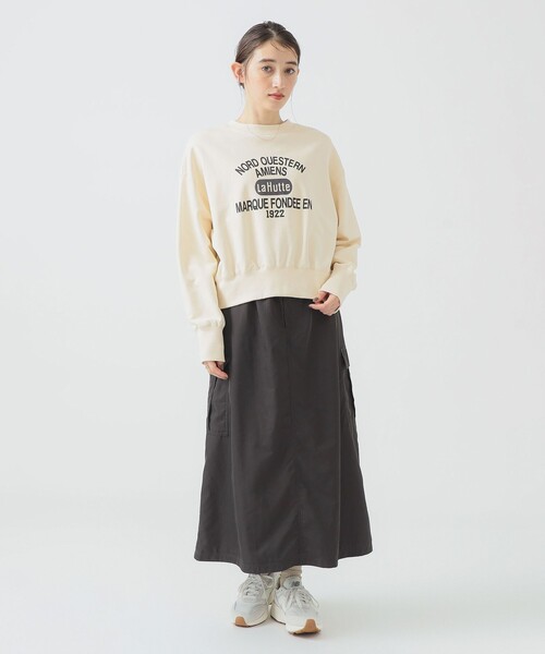 B:MING by BEAMS（ビーミングバイビームス）の「ミリタリー カーゴ スカート（スカート・レディース・カーキ/チャコールグレー/ナチュラル・SMALL/MEDIUM）」の10枚目の写真