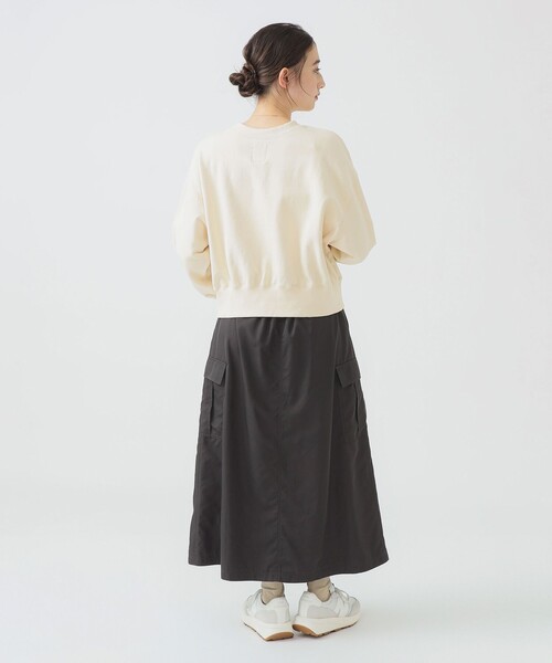 B:MING by BEAMS（ビーミングバイビームス）の「ミリタリー カーゴ スカート（スカート・レディース・カーキ/チャコールグレー/ナチュラル・SMALL/MEDIUM）」の9枚目の写真