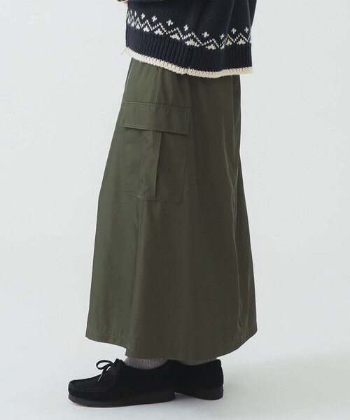B:MING by BEAMS（ビーミングバイビームス）の「ミリタリー カーゴ スカート（スカート・レディース・カーキ/チャコールグレー/ナチュラル・SMALL/MEDIUM）」の15枚目の写真