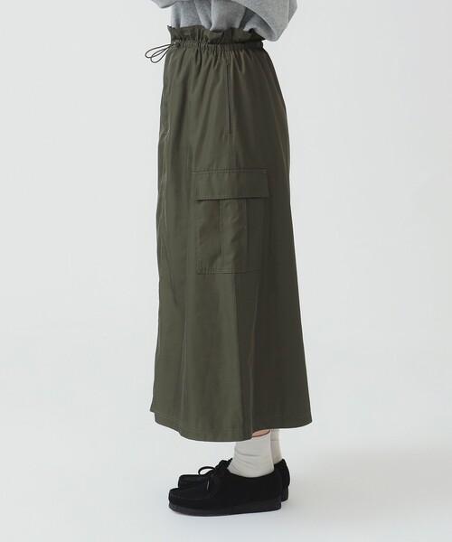 B:MING by BEAMS（ビーミングバイビームス）の「ミリタリー カーゴ スカート（スカート・レディース・カーキ/チャコールグレー/ナチュラル・SMALL/MEDIUM）」の18枚目の写真