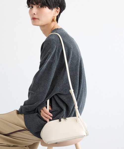 ADD CULUMN(アドカラム)の「BARNYARDSTORM / 【ADD CULUMN(アドカラム)】 / FIGRE ポシェット(ショルダーバッグ・レディース・アイボリー/ブラウン/ブラック・FREE)」の1枚目の写真