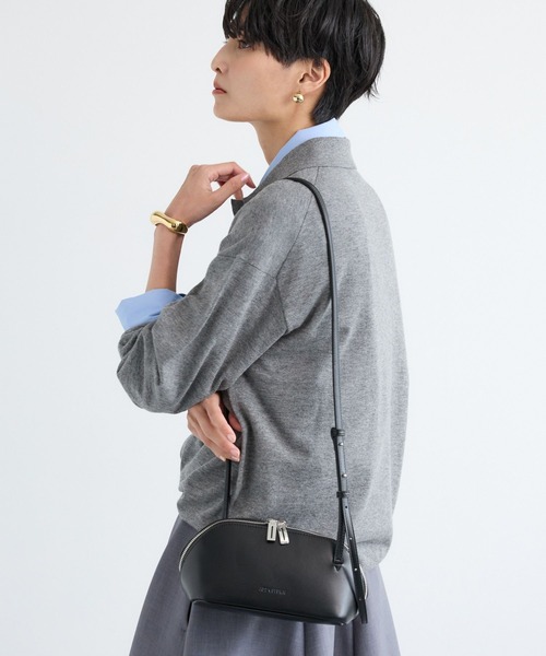 ADD CULUMN(アドカラム)の「BARNYARDSTORM / 【ADD CULUMN(アドカラム)】 / FIGRE ポシェット(ショルダーバッグ・レディース・アイボリー/ブラウン/ブラック・FREE)」の10枚目の写真