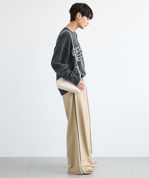 ADD CULUMN(アドカラム)の「BARNYARDSTORM / 【ADD CULUMN(アドカラム)】 / FIGRE ポシェット(ショルダーバッグ・レディース・アイボリー/ブラウン/ブラック・FREE)」の4枚目の写真