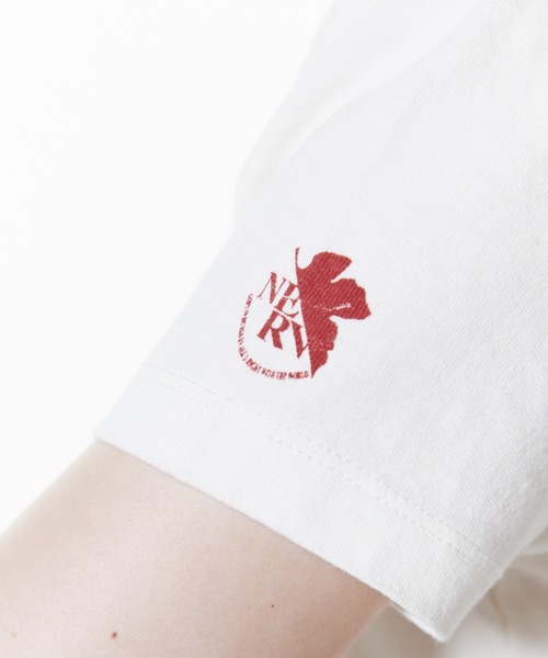 JOSE MOON(ジョゼムーン)の「【EVA×JOSE】THE ENDING T-SHIRT/エンディングTシャツ(Tシャツ/カットソー・レディース・ホワイト/チャコールグレー・FREE)」の18枚目の写真