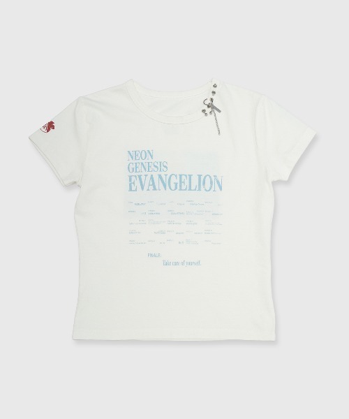 JOSE MOON(ジョゼムーン)の「【EVA×JOSE】THE ENDING T-SHIRT/エンディングTシャツ(Tシャツ/カットソー・レディース・ホワイト/チャコールグレー・FREE)」の20枚目の写真
