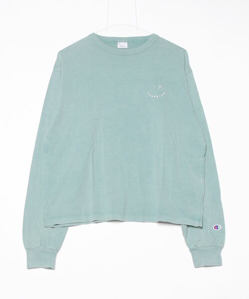 Champion(チャンピオン)の「チャンピオン LONG SLEEVE T-SHIRT_(Tシャツ/カットソー・レディース・サックスブルー/パープル・M/L)」の1枚目の写真