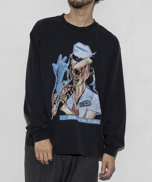 セール】【EXCLUSIVE】BLINK182 back print L/S Tee / ブリンク182