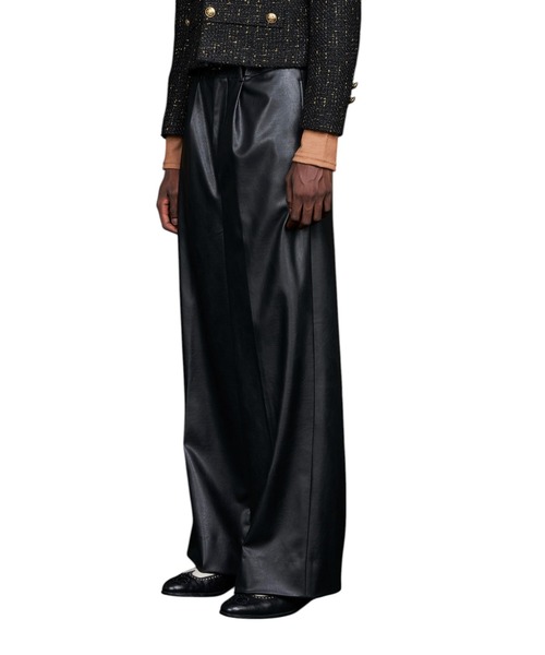 GalaabenD(ガラアーベント)の「Daddy Wide Slacks ECO(スラックス・メンズ・ブラック・46/44)」の3枚目の写真