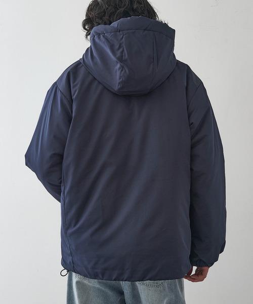 United Athle(ユナイテッドアスレ)の「【United Athle】インサレーテッド フルジップ パーカ パフジャケット ダブルジップ 7463(ダウンジャケット/コート・メンズ・ネイビー/ブラック・M/L/XL)」の22枚目の写真
