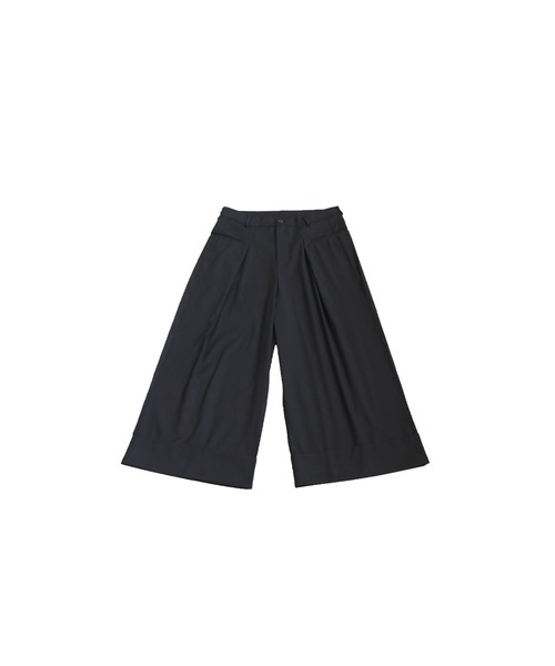 antiqua(アンティカ)の「エクストラワイドパンツ(その他パンツ・レディース・ブラック/グレー・ONESIZE)」の12枚目の写真