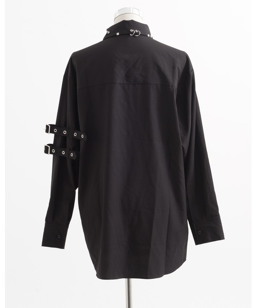 REFLEM(レフレム)の「『REFLEM/レフレム』ステッチ入りネクタイ付きシャツ(シャツ/ブラウス・レディース・ホワイト/ブラック・FREE)」の12枚目の写真