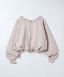 JEANASIS（ジーナシス）の「マルチWAYダンボールバルーンZIPプルオーバー/599658（スウェット）」