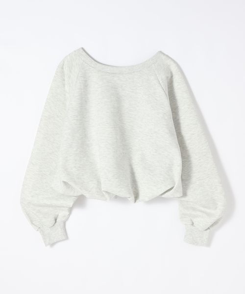 JEANASIS(ジーナシス)の「マルチWAYダンボールバルーンZIPプルオーバー/599658(スウェット・レディース・ブラック/オフホワイト/杢グレー/ピンク系その他・FREE)」の22枚目の写真