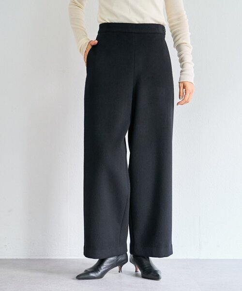 BEARDSLEY（ビアズリー）の「《15 quinze》ウールビーバーパンツ（その他パンツ・レディース・ベージュ/ブラック・FREE）」の19枚目の写真