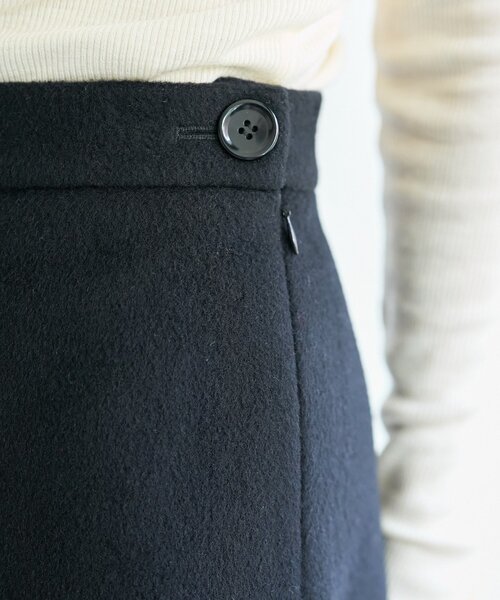 BEARDSLEY（ビアズリー）の「《15 quinze》ウールビーバーパンツ（その他パンツ・レディース・ベージュ/ブラック・FREE）」の13枚目の写真