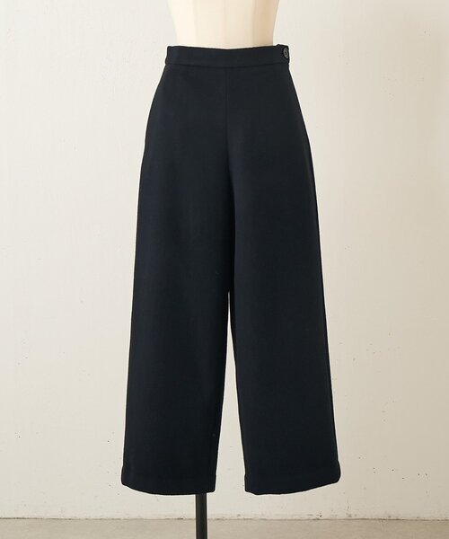 BEARDSLEY（ビアズリー）の「《15 quinze》ウールビーバーパンツ（その他パンツ・レディース・ベージュ/ブラック・FREE）」の4枚目の写真