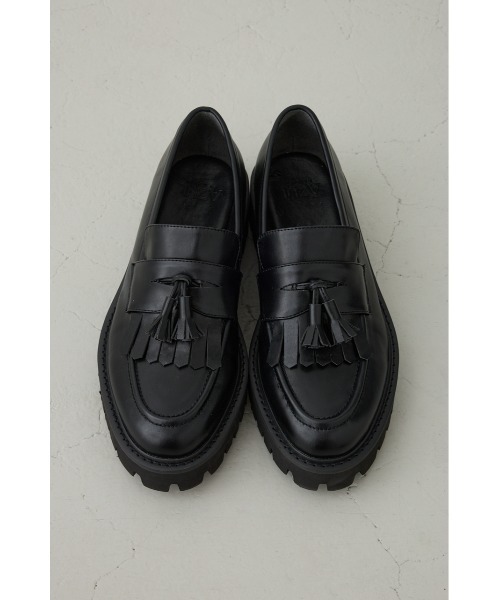 AZUL by moussy(アズールバイマウジー)の「デタッチャブルタッセル付きローファー(ローファー・メンズ・ブラック・SMALL/MEDIUM/LARGE)」の7枚目の写真