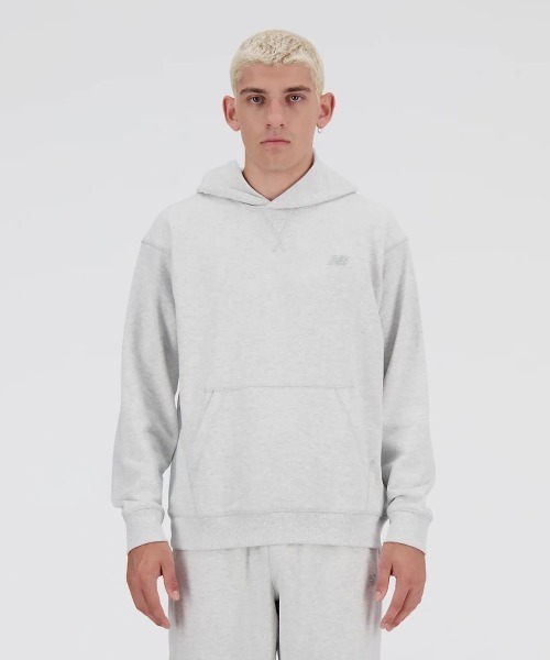 NEW BALANCE(ニューバランス)の「New Balance Athletics French Terry Hoodie(ニューバランス アスレチックス フレンチテリー フーディ)(パーカー・メンズ・ブラック/グレー系/ネイビー系・X-LARGE/LARGE/MEDIUM)」の1枚目の写真