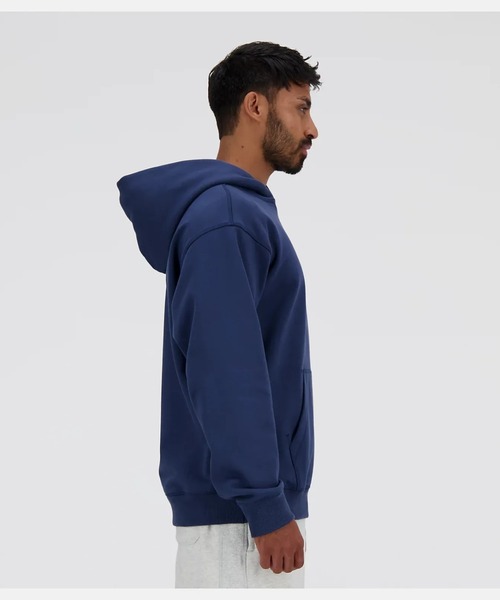 NEW BALANCE(ニューバランス)の「New Balance Athletics French Terry Hoodie(ニューバランス アスレチックス フレンチテリー フーディ)(パーカー・メンズ・ブラック/グレー系/ネイビー系・X-LARGE/LARGE/MEDIUM)」の21枚目の写真