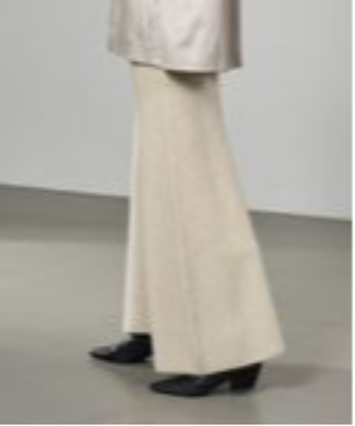 Chaos(カオス)の「Chaos(カオス)/ ◇金子綾さんYouTube紹介◇ リネーレリバースカート 【セットアップ可】(スカート・レディース・グレー系その他/ベージュ・FREE)」の2枚目の写真