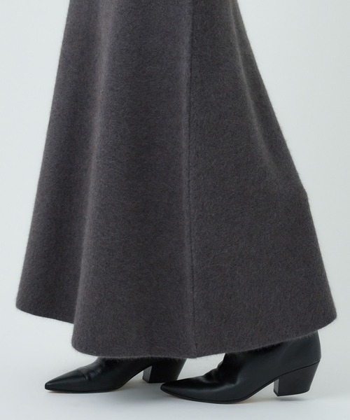 Chaos(カオス)の「Chaos(カオス)/ ◇金子綾さんYouTube紹介◇ リネーレリバースカート 【セットアップ可】(スカート・レディース・グレー系その他/ベージュ・FREE)」の4枚目の写真