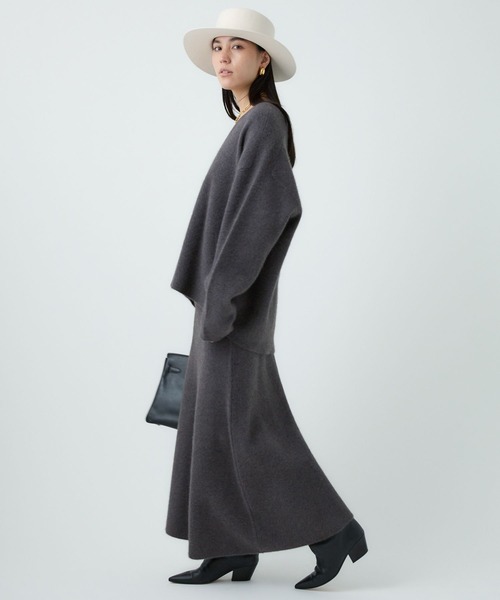 Chaos(カオス)の「Chaos(カオス)/ ◇金子綾さんYouTube紹介◇ リネーレリバースカート 【セットアップ可】(スカート・レディース・グレー系その他/ベージュ・FREE)」の7枚目の写真