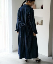 TRIANGLE PALETTE | デニムシャツワンピース(シャツワンピース)