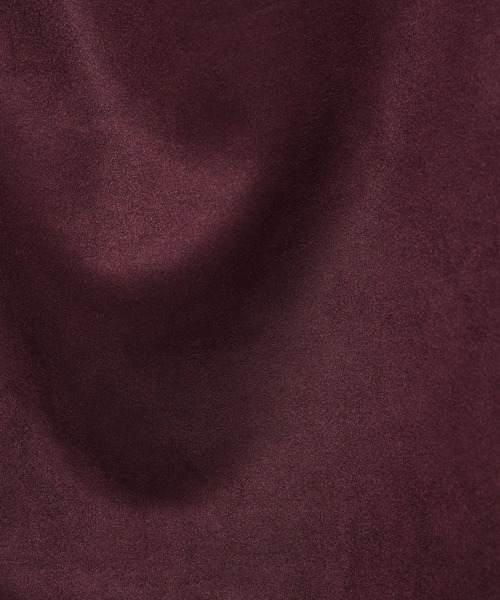 HARE（ハレ）の「スウェードドレープトップス(HARE)（Tシャツ/カットソー・レディース・ブラック/ピンク/ボルドー・FREE）」の17枚目の写真