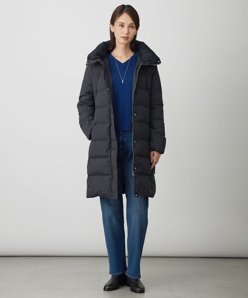 J.PRESS Ladies（J.プレス レディス）の「CASHBIT NEO Vネック ニット（ニット/セーター・レディース・ライトグレー系/ブルー系/イエロー系/ピンク系/ブラウン系・SMALL）」の18枚目の写真