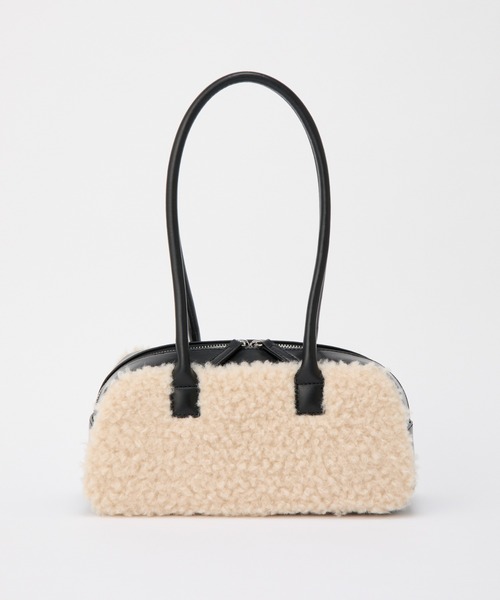 COLONY 2139(コロニートゥーワンスリーナイン)の「ボアボストンバッグ(ボストンバッグ・レディース・アイボリー/グレー/キャメル・FREE)」の21枚目の写真