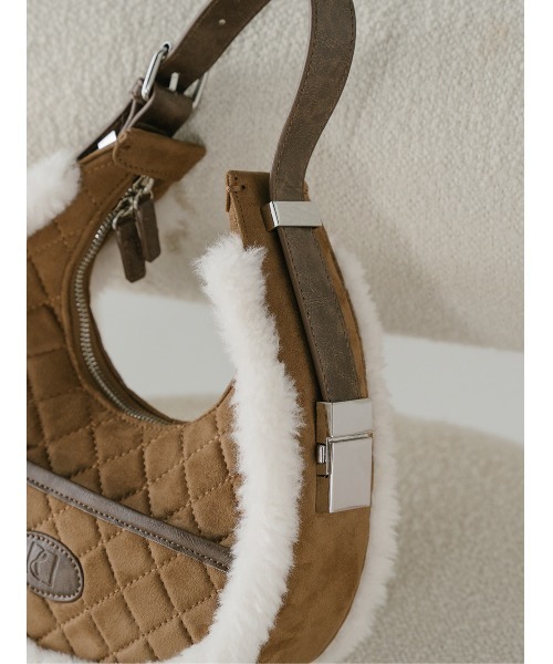 Darich　キルティングハーフムーンバッグ キルティングハーフムーンバッグ（ハンドバッグ）｜Darich（ダーリッチ