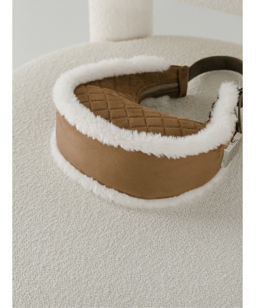 Darich（ダーリッチ）の「キルティングハーフムーンバッグ（ハンドバッグ・レディース・キャメル/アイボリー・FREE）」の18枚目の写真