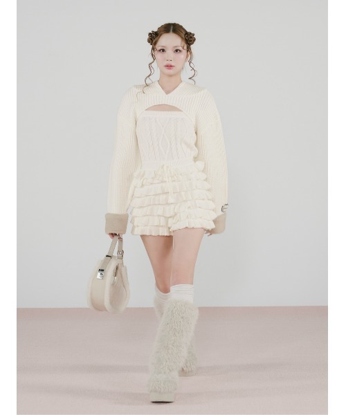 キルティングハーフムーンバッグ（ハンドバッグ）｜Darich（ダーリッチ