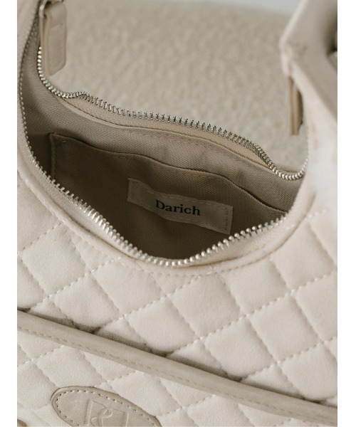 キルティングハーフムーンバッグ（ハンドバッグ）｜Darich（ダーリッチ