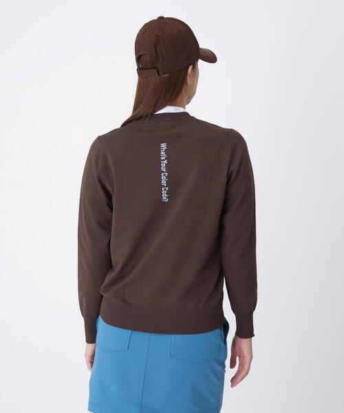 セール】【PING APPAREL】10カラークルーネックニットプルオーバー