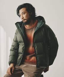 GERRY B：MING by BEAMS別注　ノーカラーダウンジャケット B:MING by BEAMS（ビーミングバイビームス）の「GERRY × B:MING by